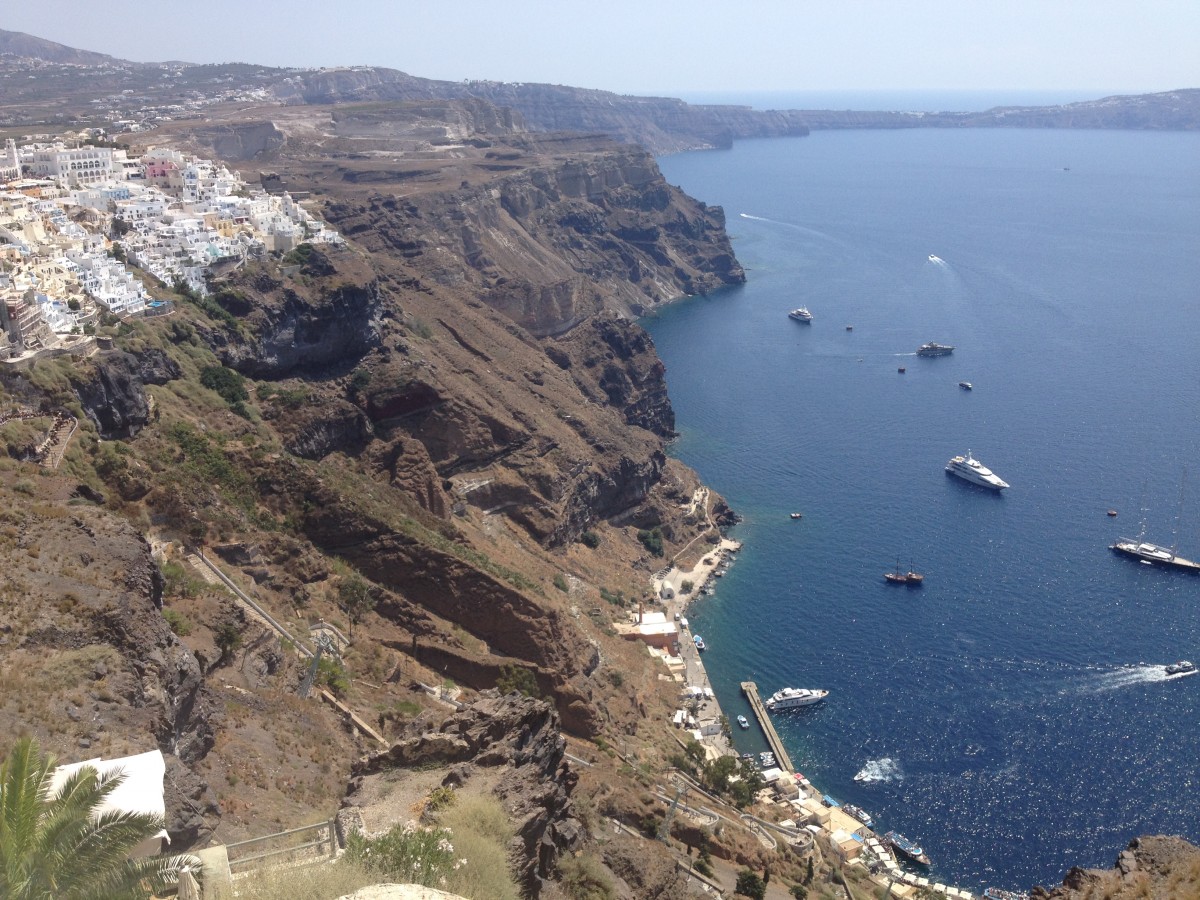 Santorini cruise port excursions top tourist